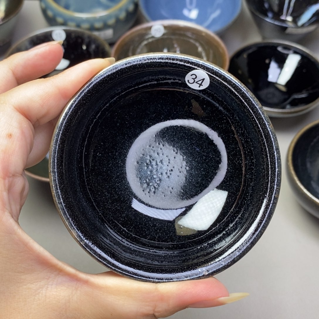 茶盏建窑建盏主人杯