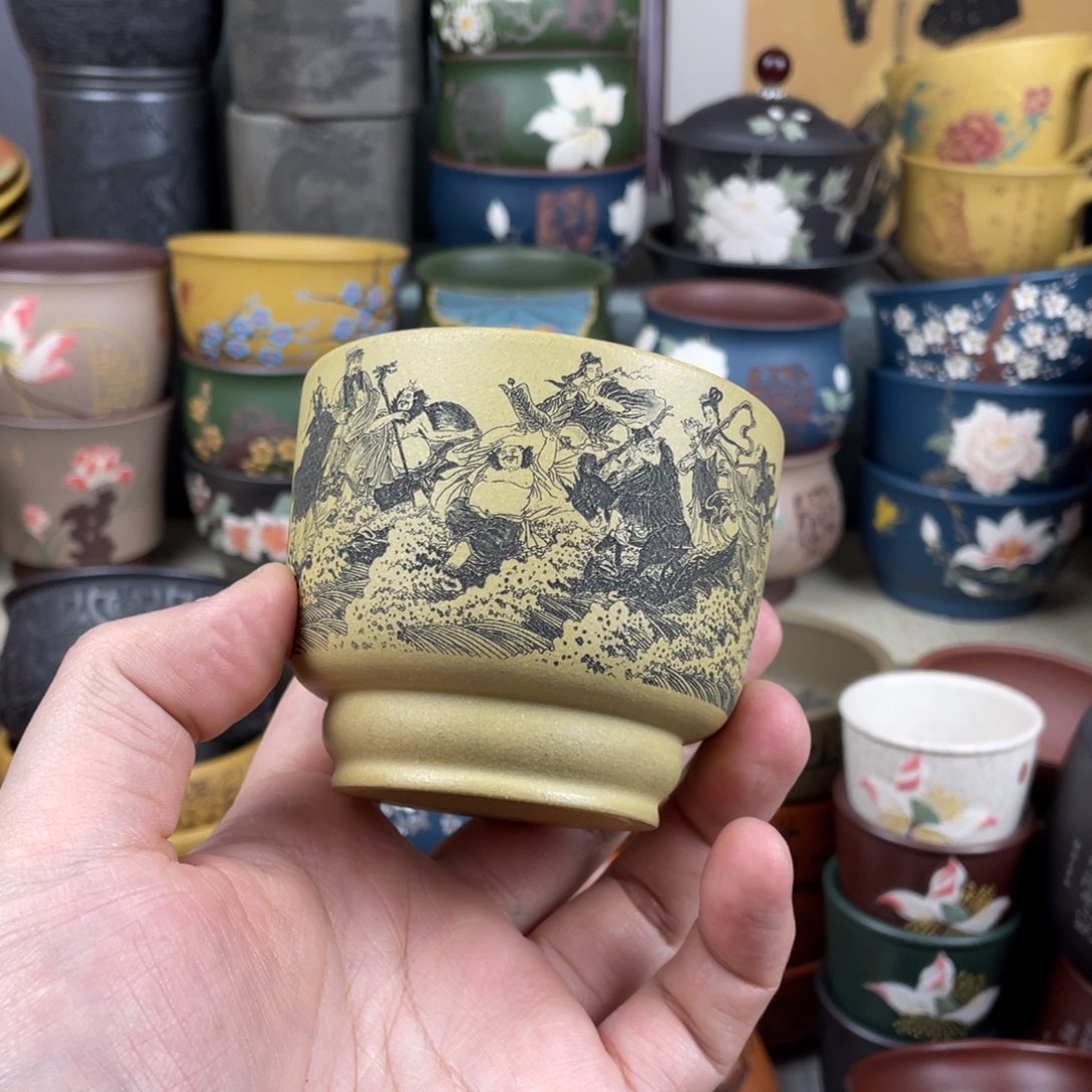 紫砂茶杯紫砂茶杯