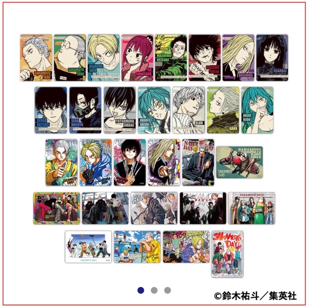 【国现】 坂本日常js冰箱贴系列徽章盲盒（默认代拆）