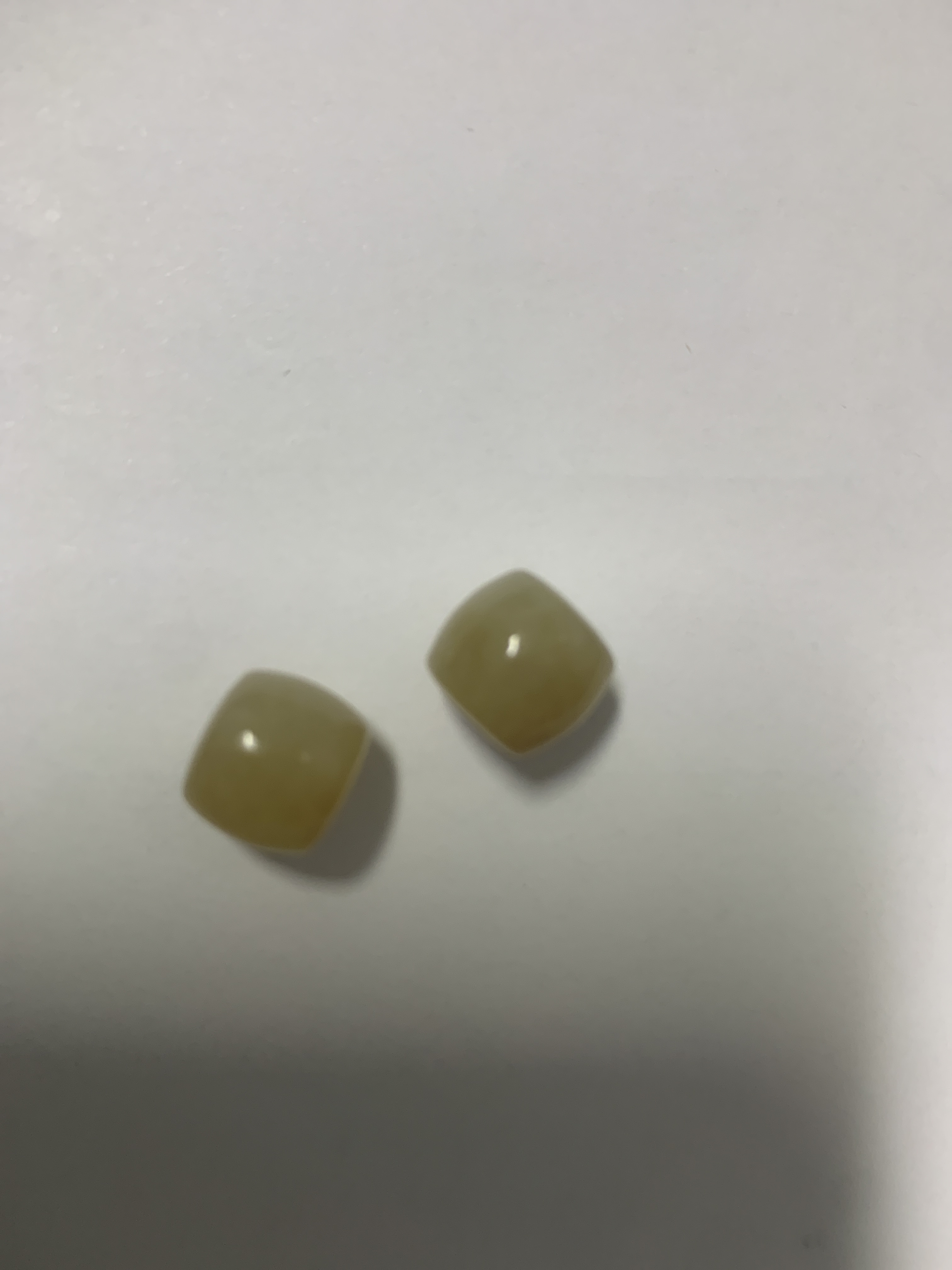 和田玉糖玉直切珠子
