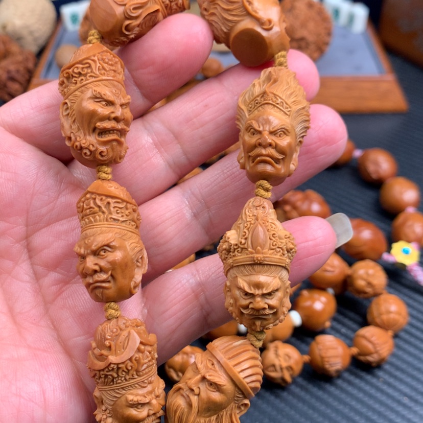 【闪购商品】橄榄核手串四大天王哼哈二将