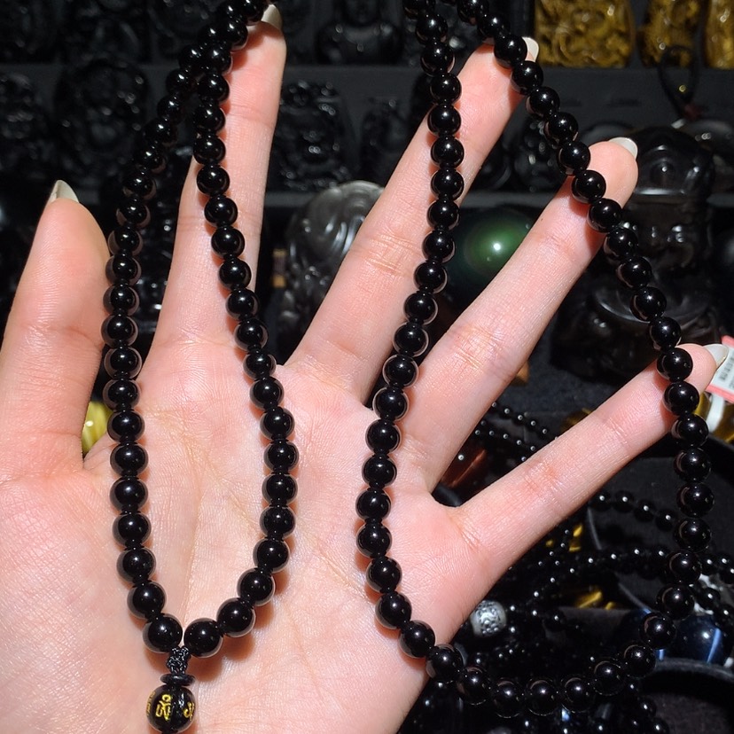 【闪购商品】未镶嵌黑曜岩珠宝奇石醉*