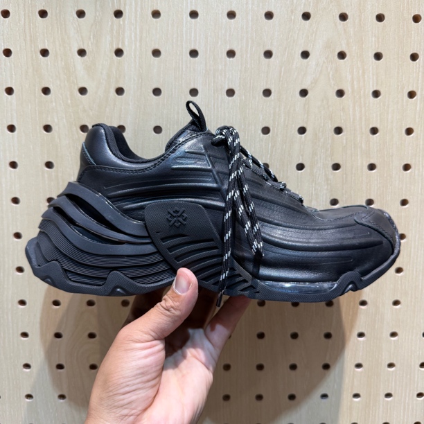 女鞋2025新款真皮厚底增高老爹鞋女百搭透气做旧休闲运动鞋