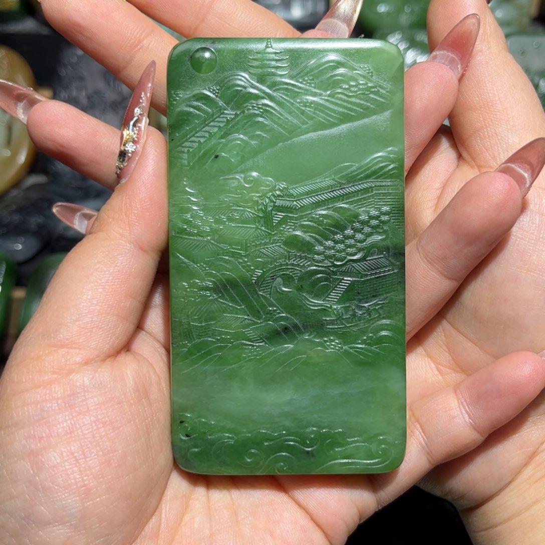 和田玉挂件未镶嵌