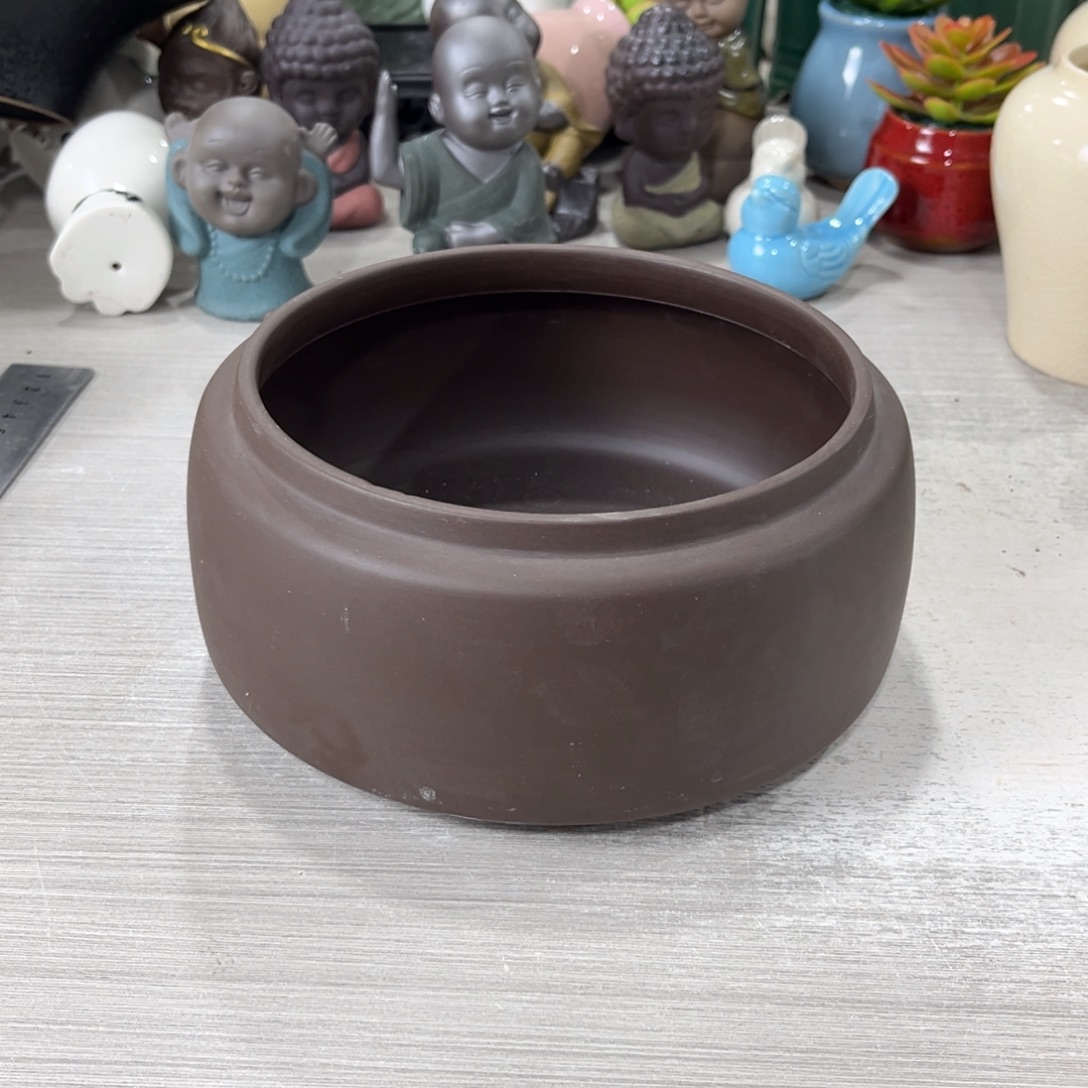 陶瓷绿植多肉微瑕花盆口径14.5*8.5