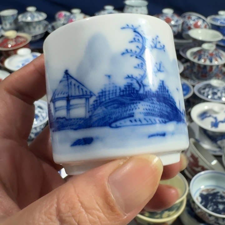 景德镇手工手绘杯