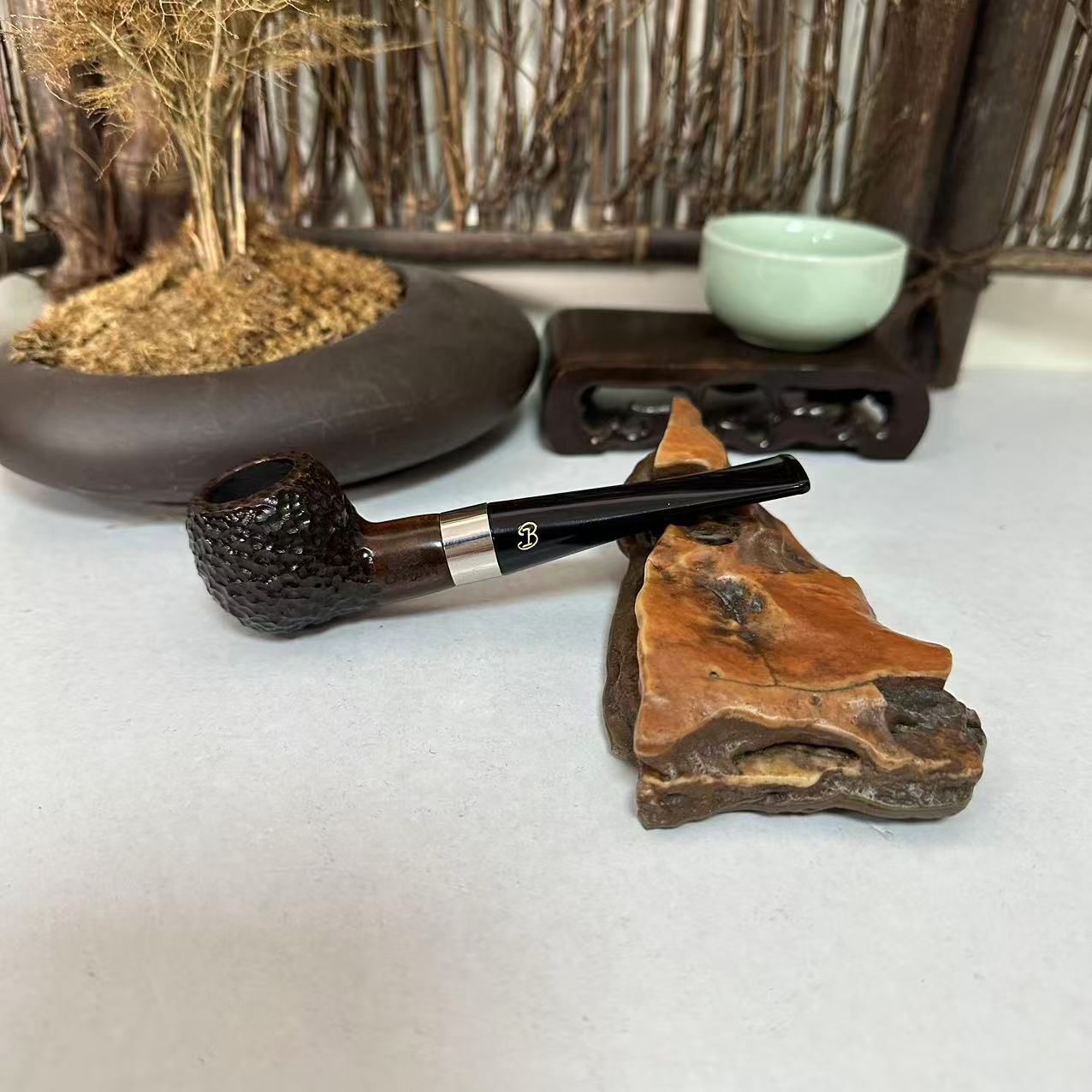 245号纯手工意大利石楠木烟斗