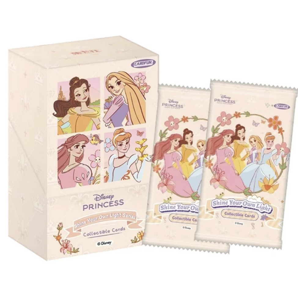 【公主吃吃/叠叠】集卡社迪士尼公主闪亮自我系列收藏卡牌盲盒
