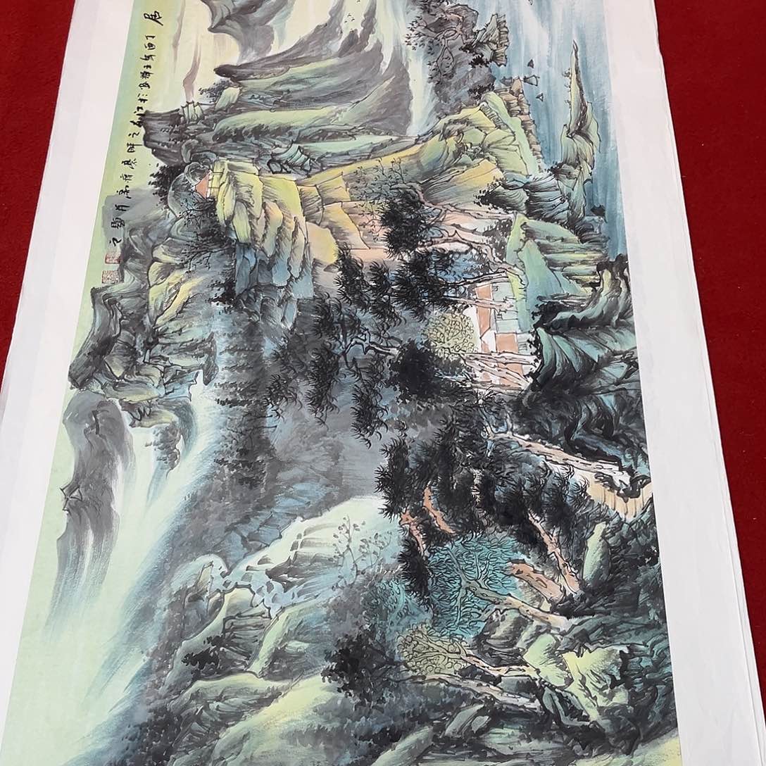 国画手绘国画作品