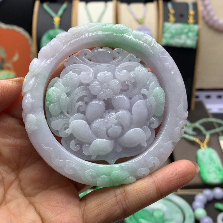 翡翠未镶嵌手链翡翠60.8