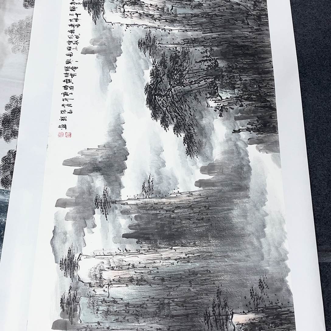国画宣纸国画作品纯手绘