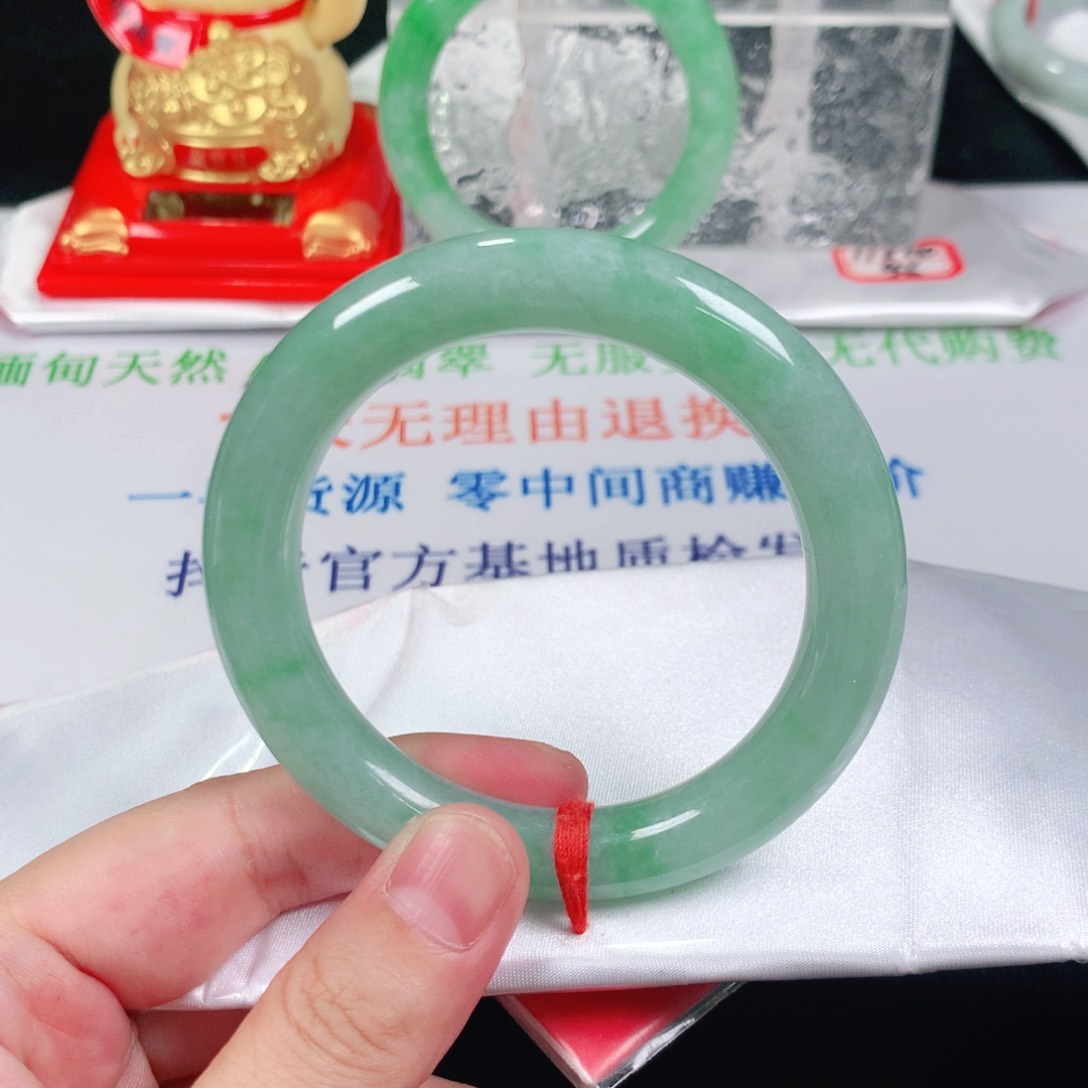 未镶嵌手镯翡翠2610圆条