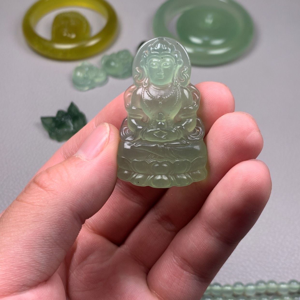 【闪购商品】蛇纹石玉未镶嵌岫玉有黑