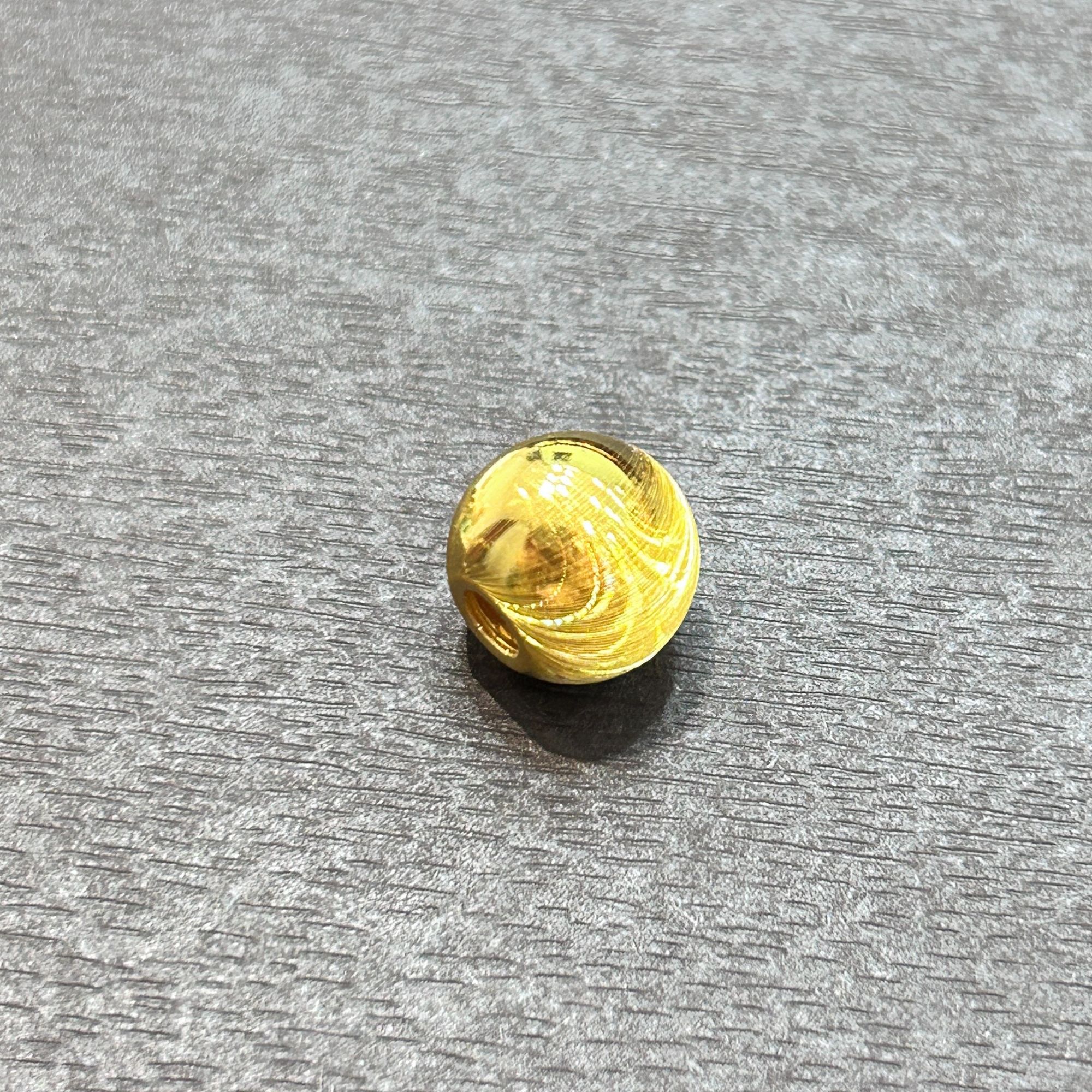 【佳佳专享】足金投资金攒黄金悦己卡10MM猫眼珠PJ881克重多退少补