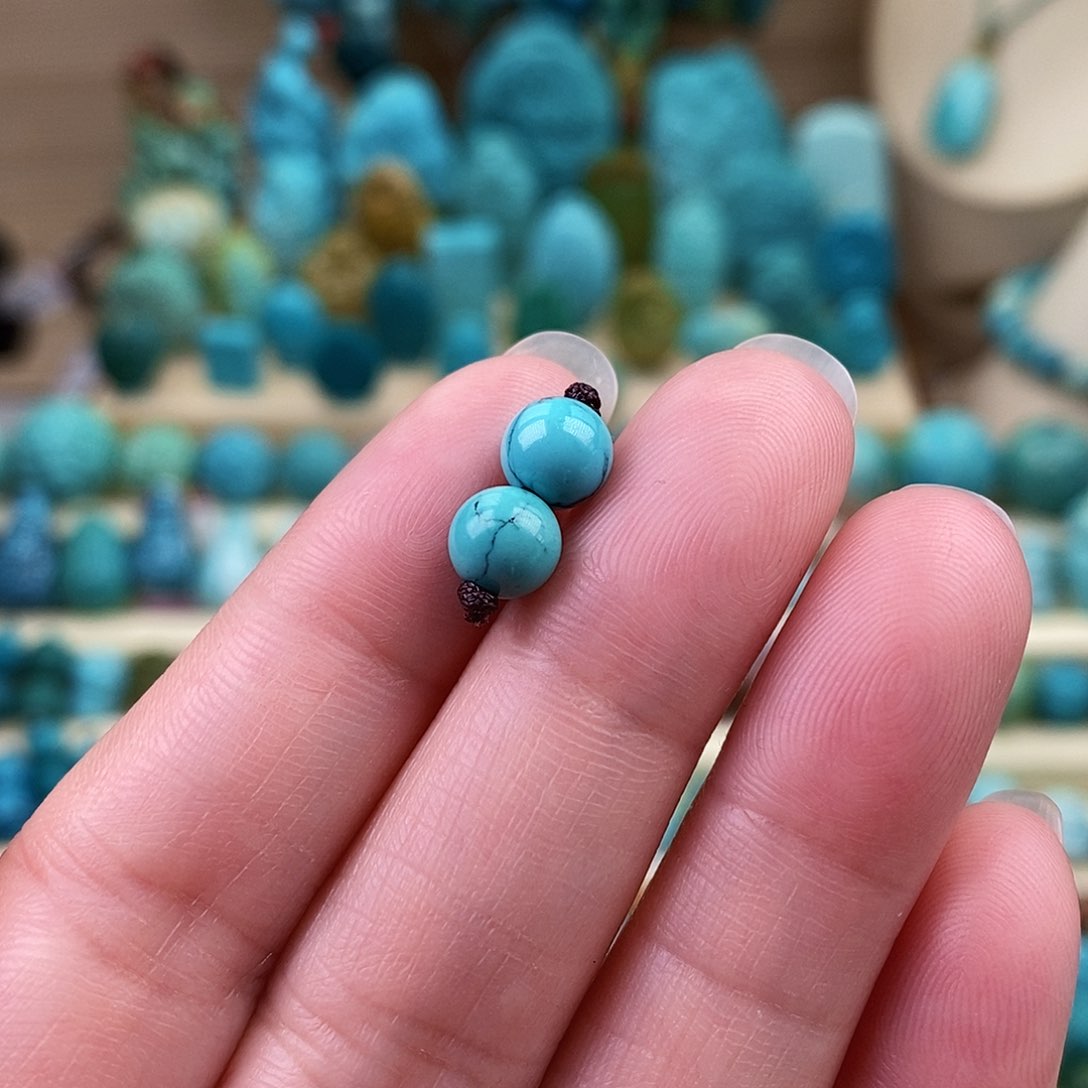 绿松石珠宝奇石未镶嵌