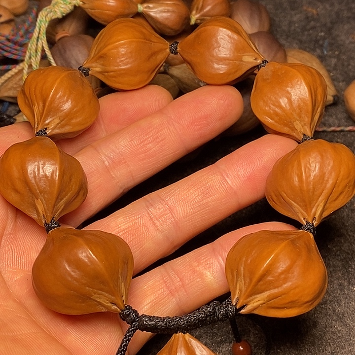 橄榄核手串2.6四花16号