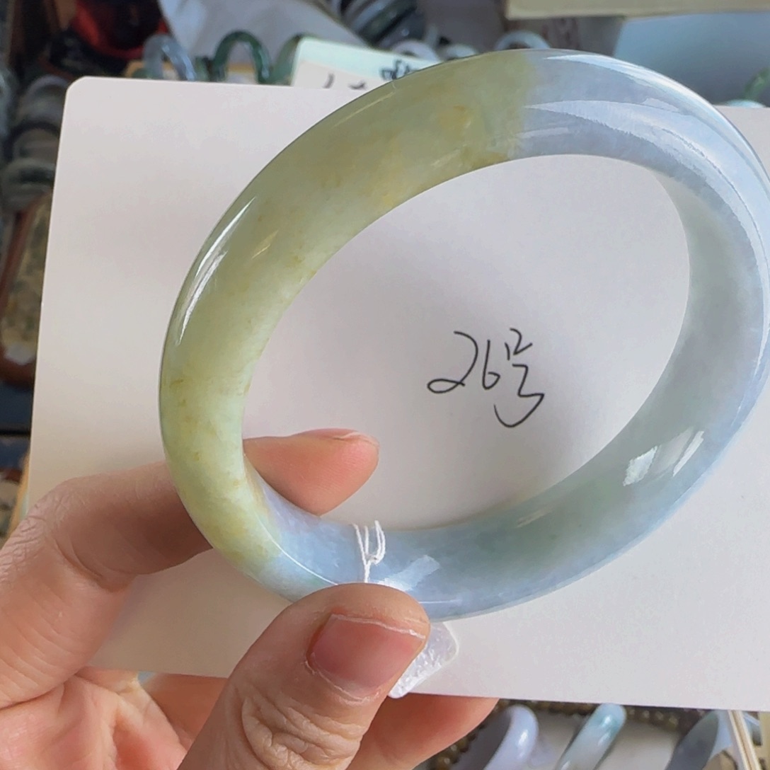 翡翠手镯未镶嵌老坑61