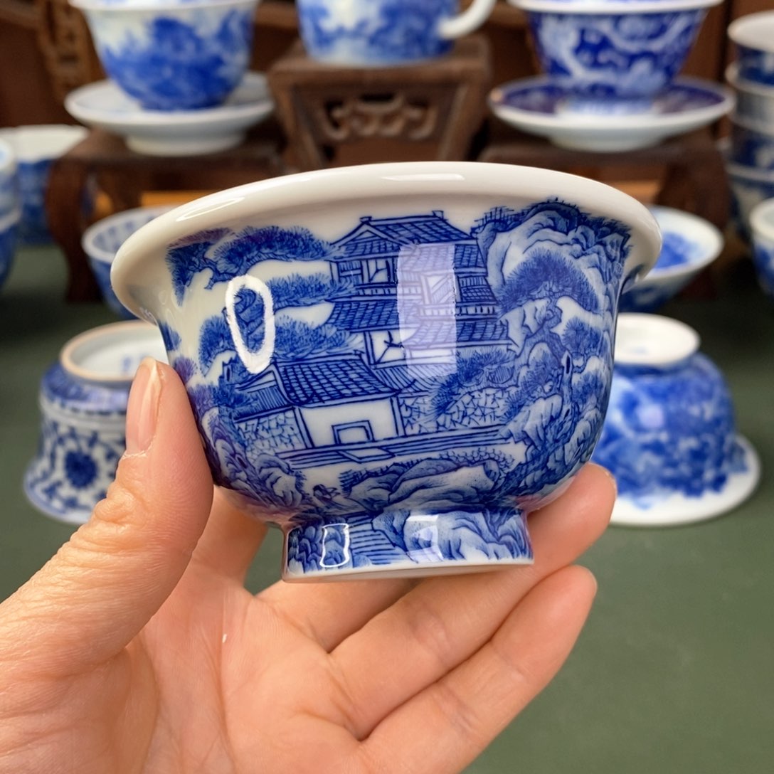 杯@***景德镇陶瓷手工手绘