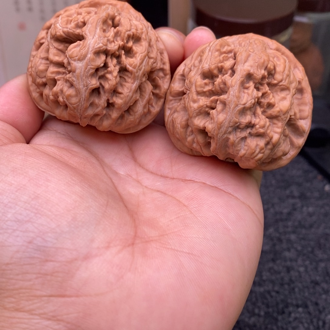 文玩核桃把件45大粗筋