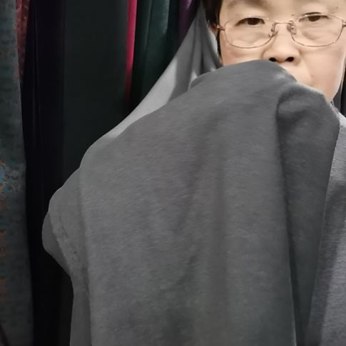 奥绒布料灰色的2.2米