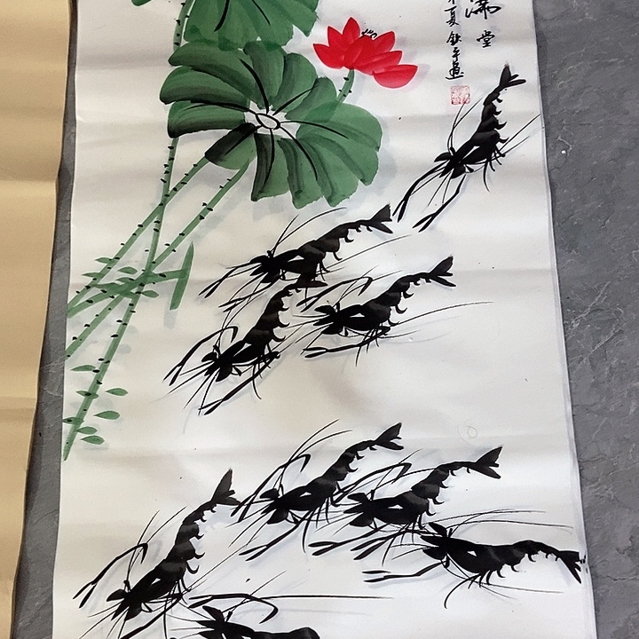 小周画廊的直播间