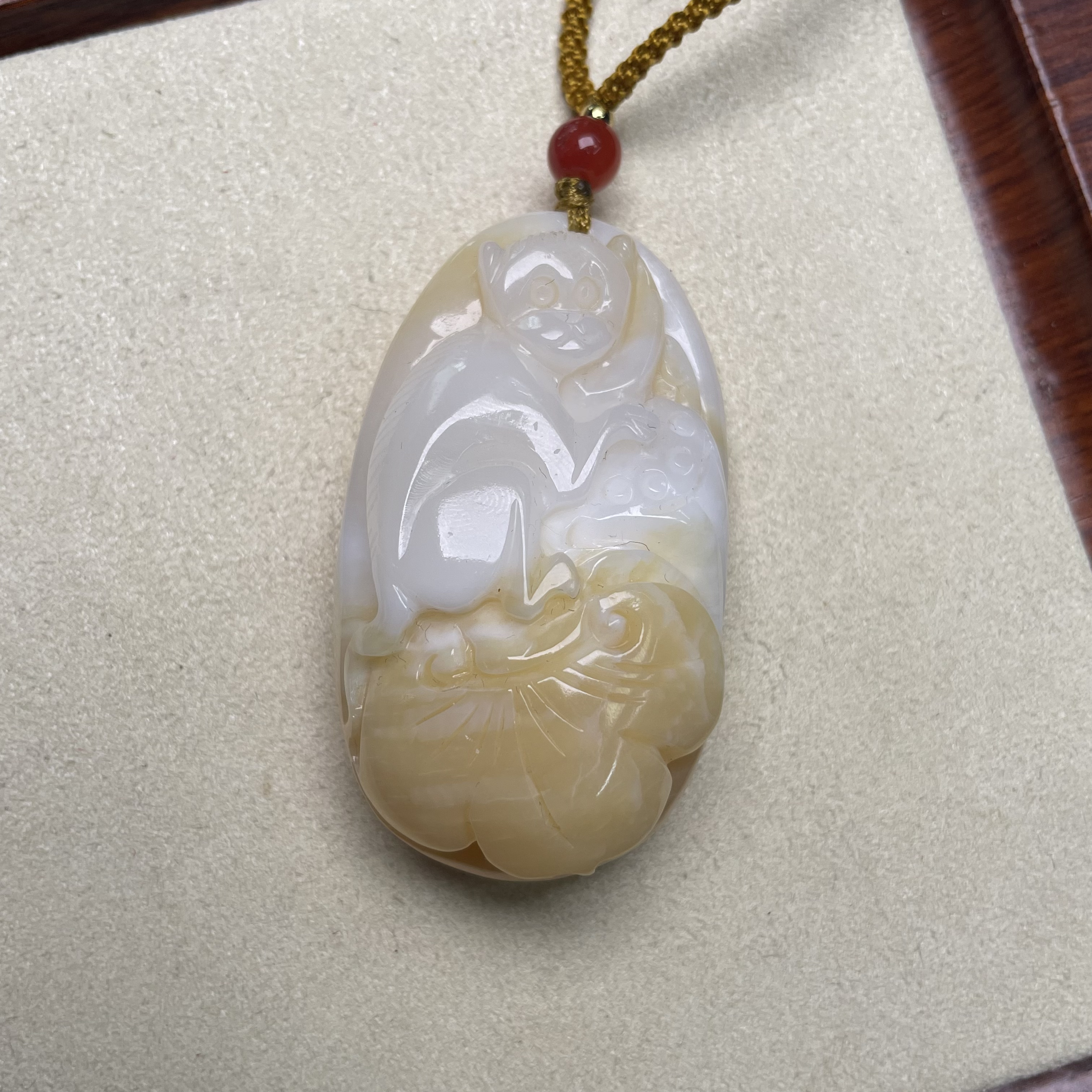 【艺品堂】车车 -猴-吊坠项链 