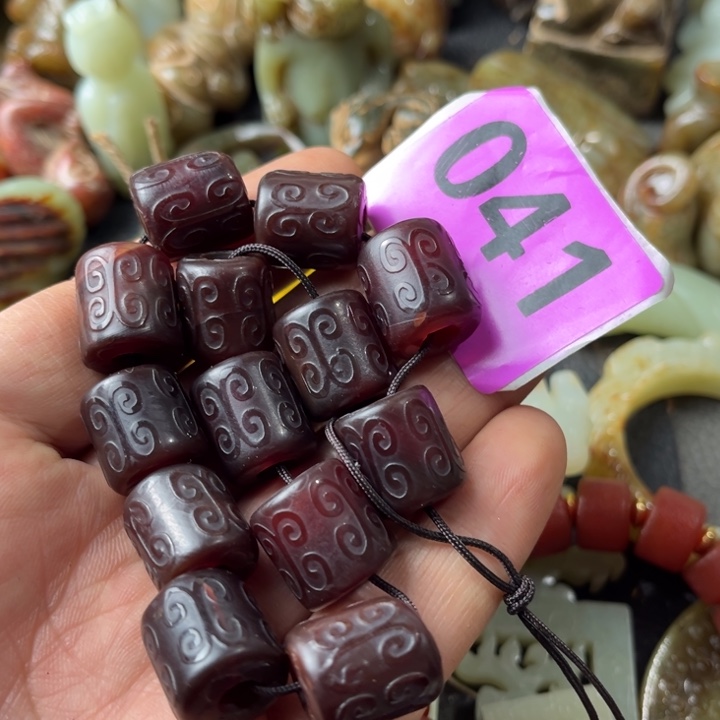 玛瑙/玉髓颈饰合金