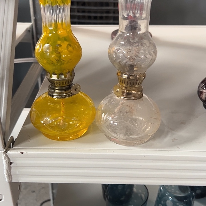 .***.手柄款水晶玻璃微瑕两个