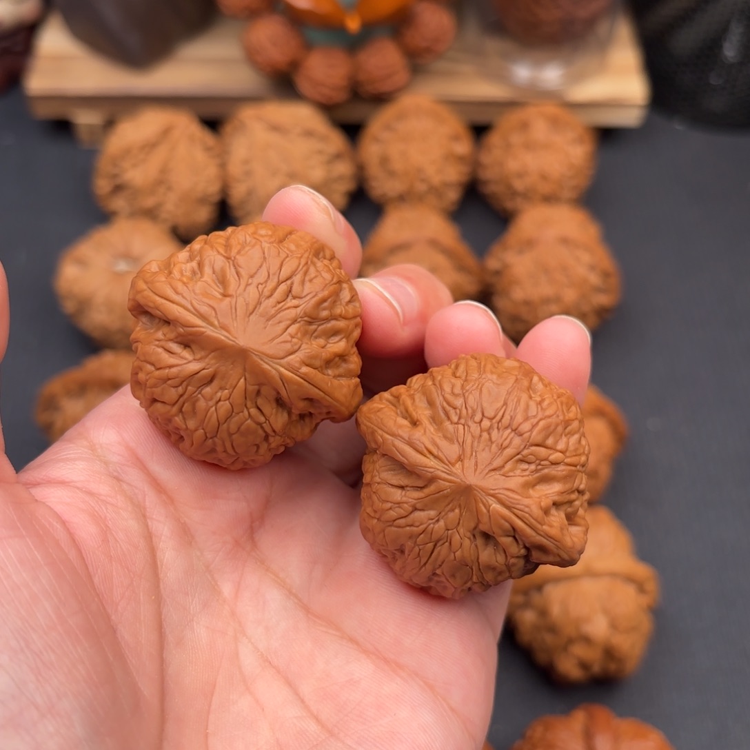 文玩核桃把件铁锤40