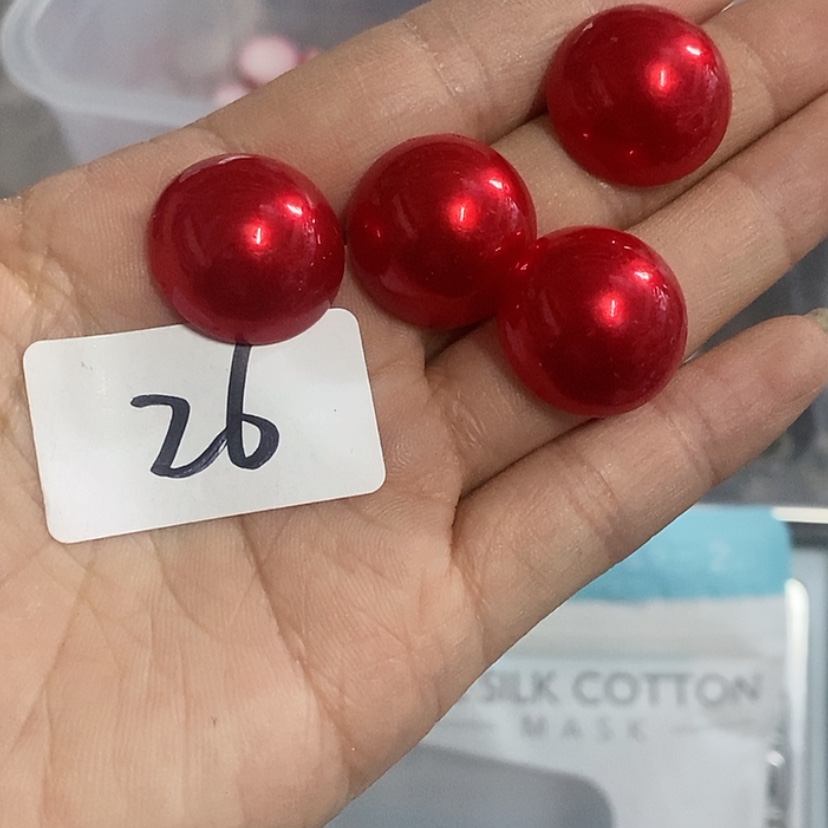 【闪购商品】红色半面珠卡20