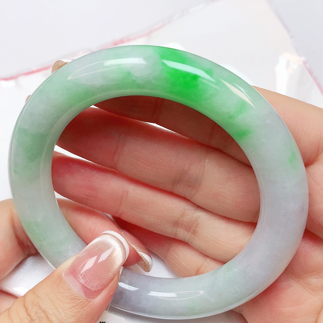 未镶嵌手镯翡翠抖音273