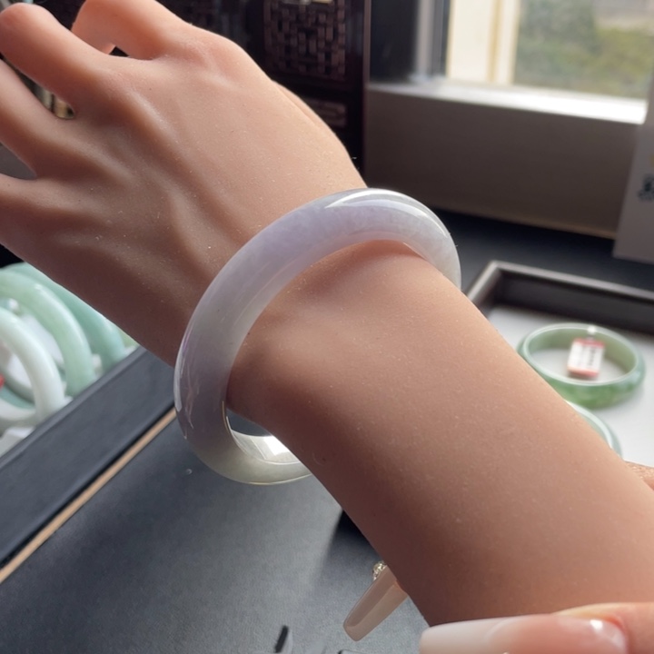 翡翠未镶嵌手镯05