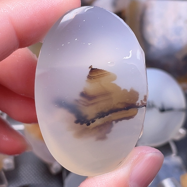 玛瑙/玉髓吊坠(不含链)未镶嵌