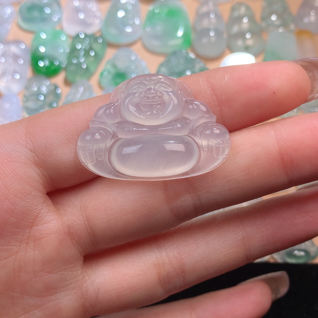 定制翡翠未镶嵌佛