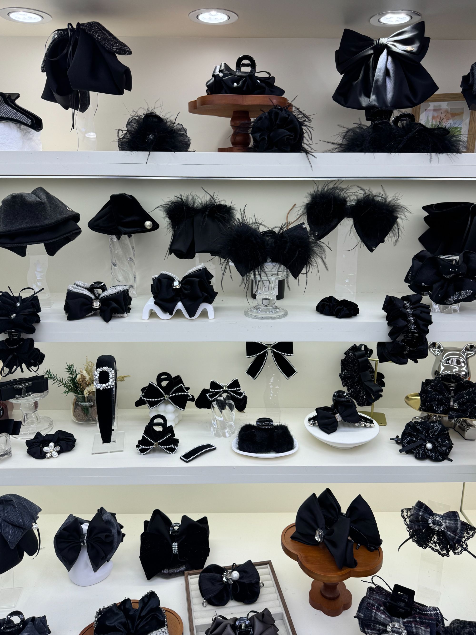 【月禾12月22日1-200】秋冬复古风千金简约日韩抓夹发夹优雅温柔