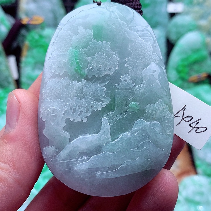 翡翠吊坠(不含链)未镶嵌