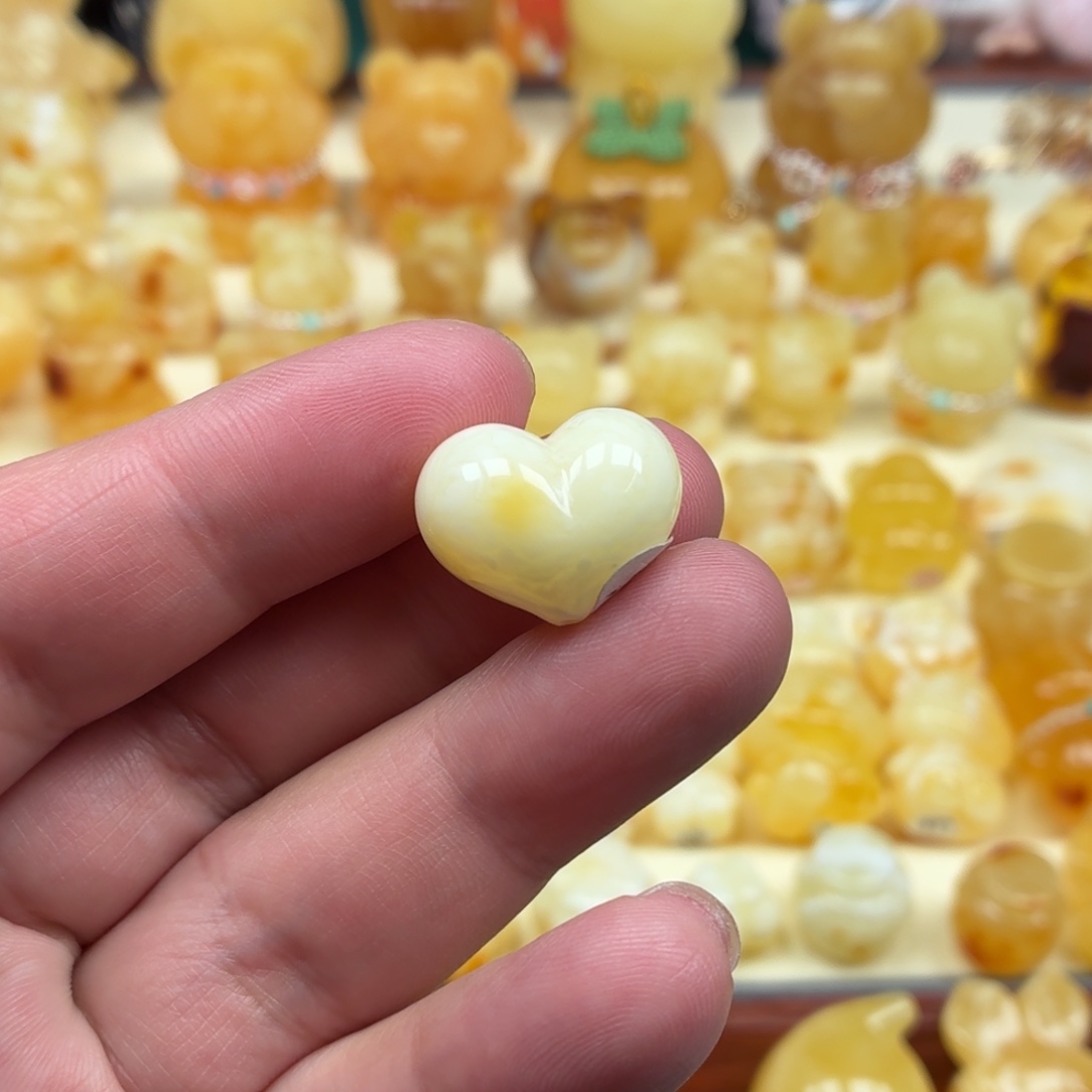 琥珀未镶嵌裸石蜜蜡