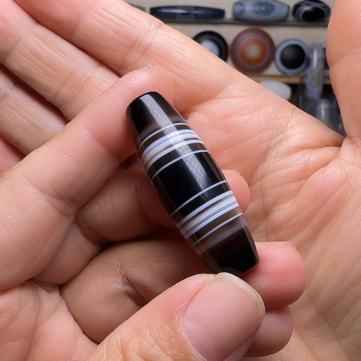 E***n玛瑙/玉髓合金颈饰