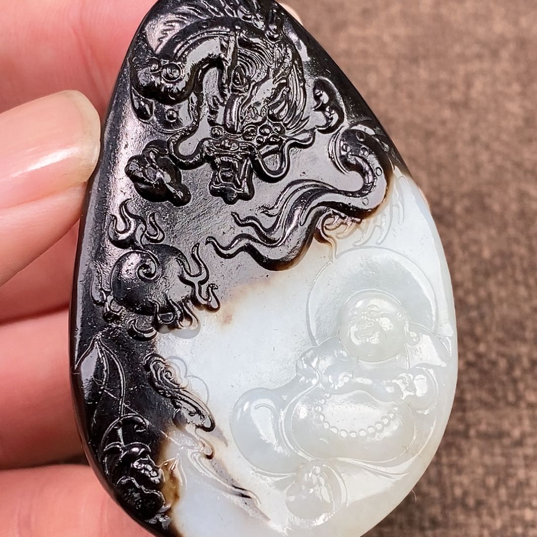 和田玉挂件未镶嵌