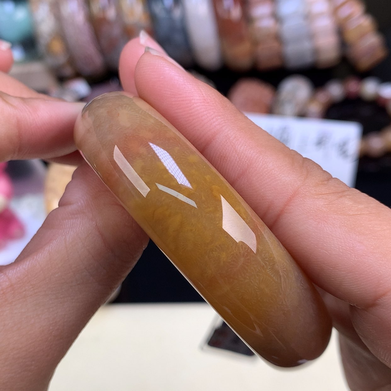 【闪购商品】颈饰未镶嵌硅化珊瑚（珊瑚玉）7号上新54圈