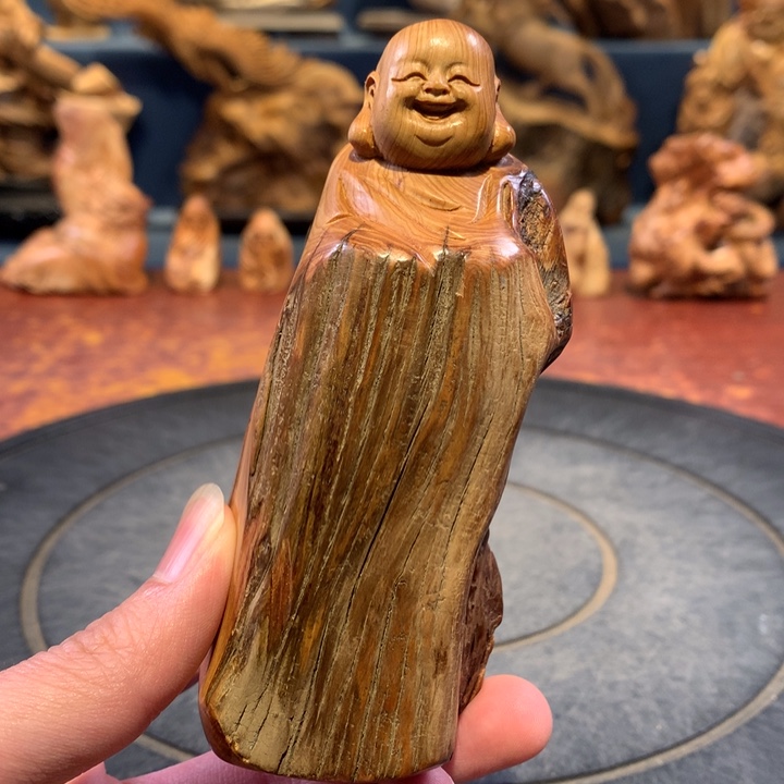 柏木（崖柏）根雕摆件