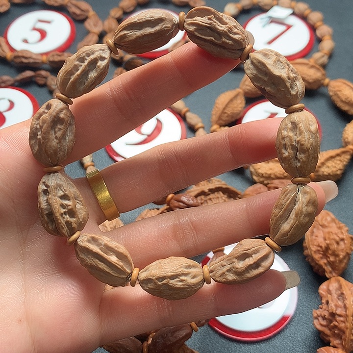 文玩核桃手串欣欣605花瓣异型