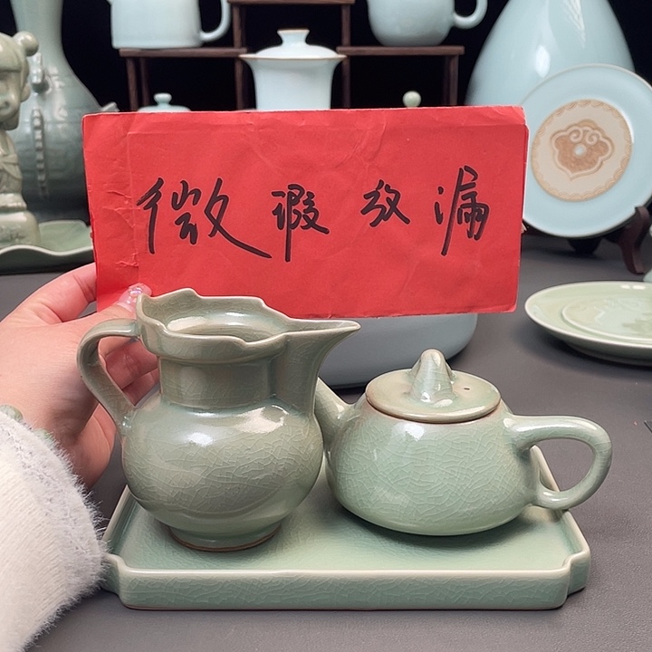 瓷片三件套手工制作简包装