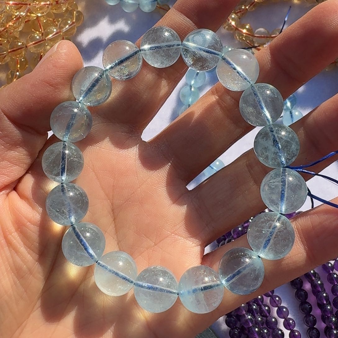 水晶颈饰未镶嵌麦*粥定制