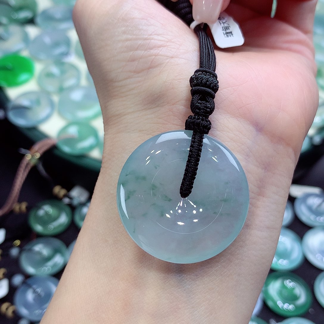 颈饰未镶嵌翡翠编号14尺寸31.2/5.9