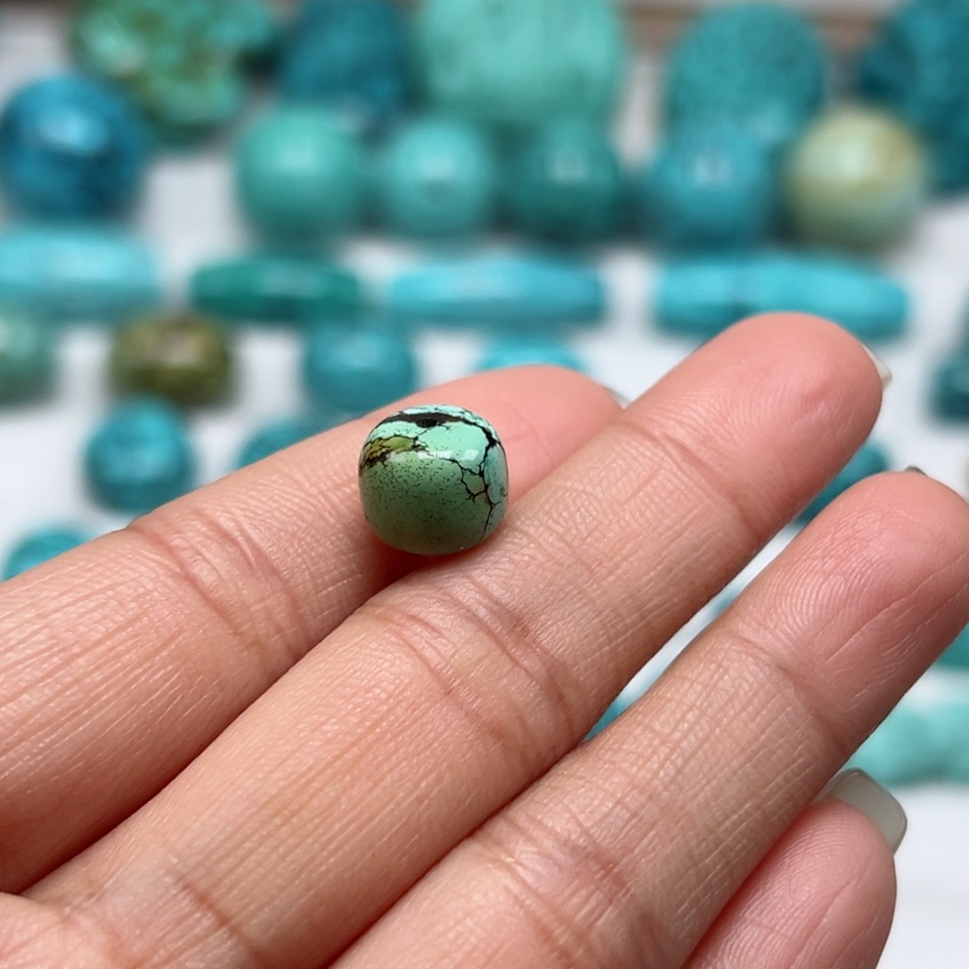 绿松石珠宝奇石未镶嵌*️***