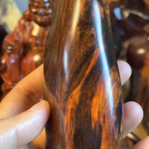 木春*大红酸枝手把件