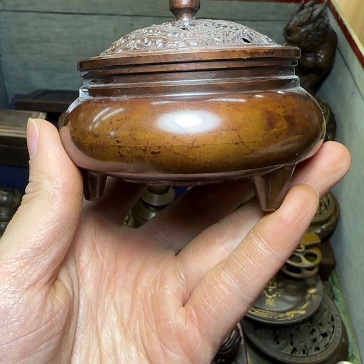 铜器把玩摆件链接