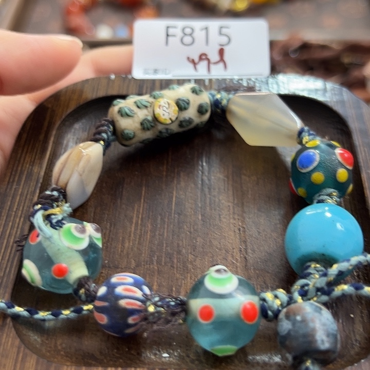玛瑙/玉髓未镶嵌手链F815