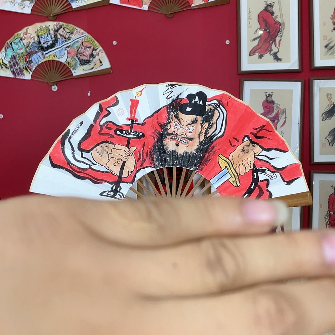 书法?***雀十寸十五方头青